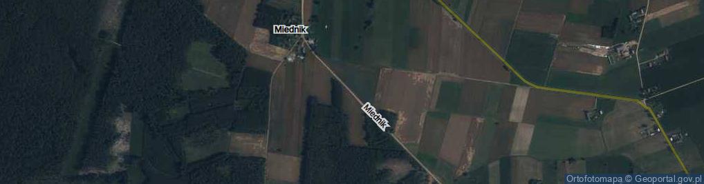 Zdjęcie satelitarne Miednik ul.