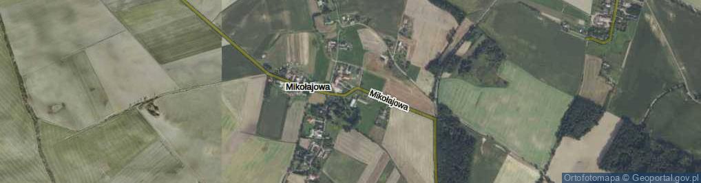 Zdjęcie satelitarne Mikołajowa ul.