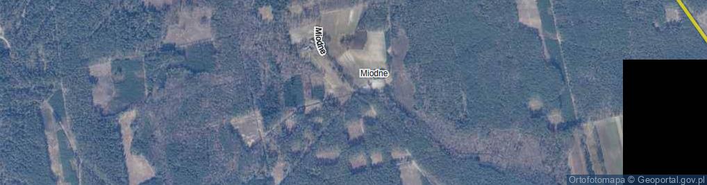 Zdjęcie satelitarne Miodne ul.