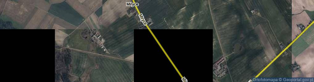 Zdjęcie satelitarne Miryce ul.