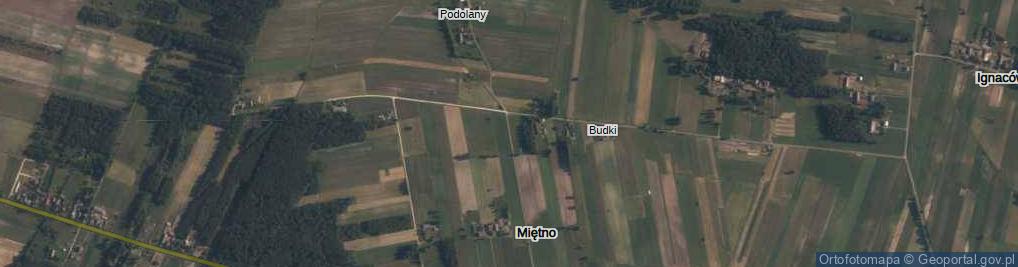 Zdjęcie satelitarne Miętno ul.