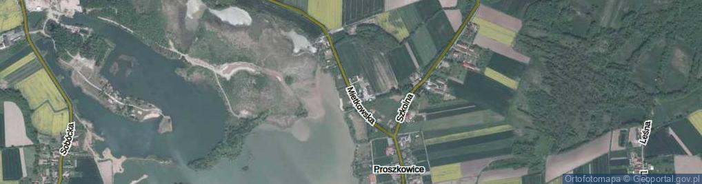 Zdjęcie satelitarne Mietkowska ul.