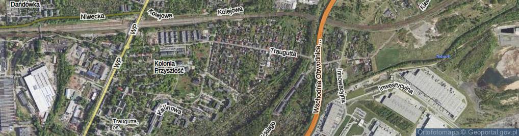 Zdjęcie satelitarne Miodowa ul.