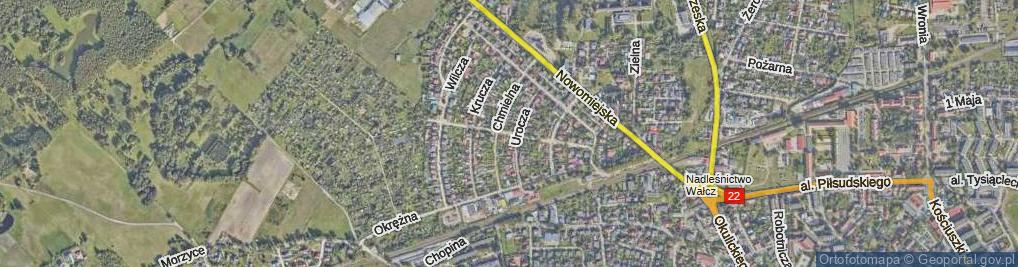 Zdjęcie satelitarne Mickiewicza Adama ul.