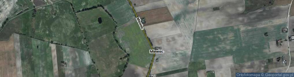 Zdjęcie satelitarne Mlewiec ul.