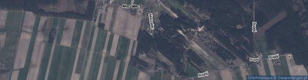 Zdjęcie satelitarne Moczalec ul.