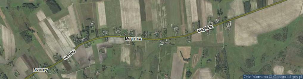 Zdjęcie satelitarne Mogilnica ul.