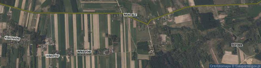 Zdjęcie satelitarne Mokracz ul.