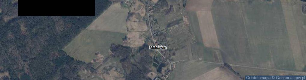 Zdjęcie satelitarne Mołdawin ul.