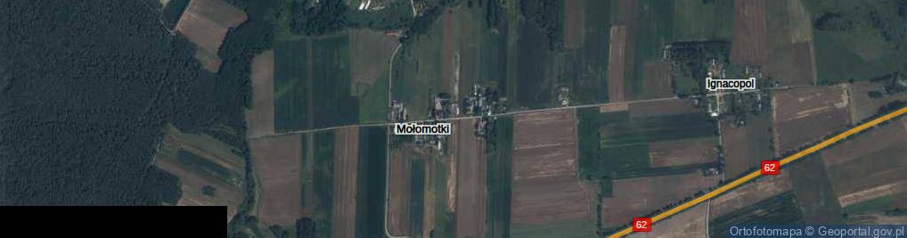 Zdjęcie satelitarne Mołomotki ul.