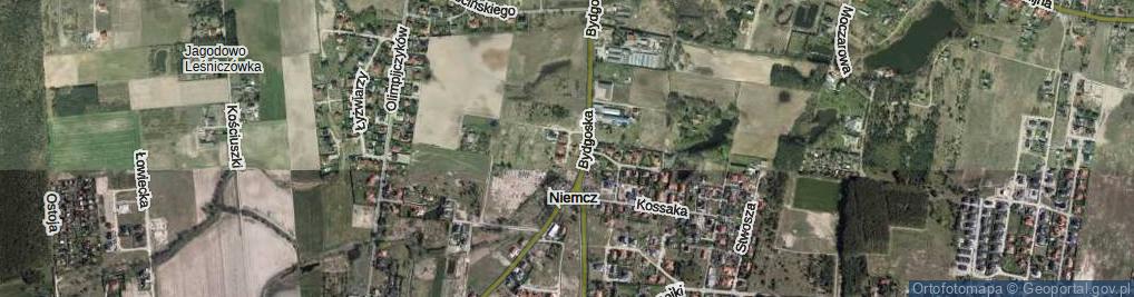 Zdjęcie satelitarne Morawskiego Piotra ul.
