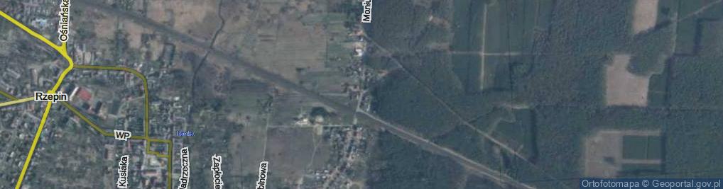 Zdjęcie satelitarne Moniuszki Stanisława ul.