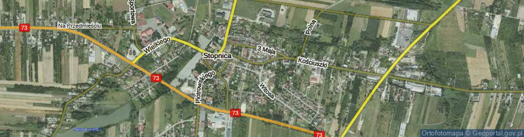 Zdjęcie satelitarne Mościckiego Ignacego, Prezydenta ul.