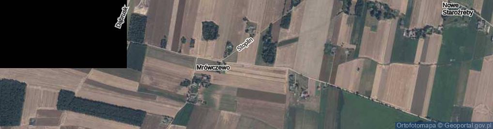 Zdjęcie satelitarne Mrówczewo ul.