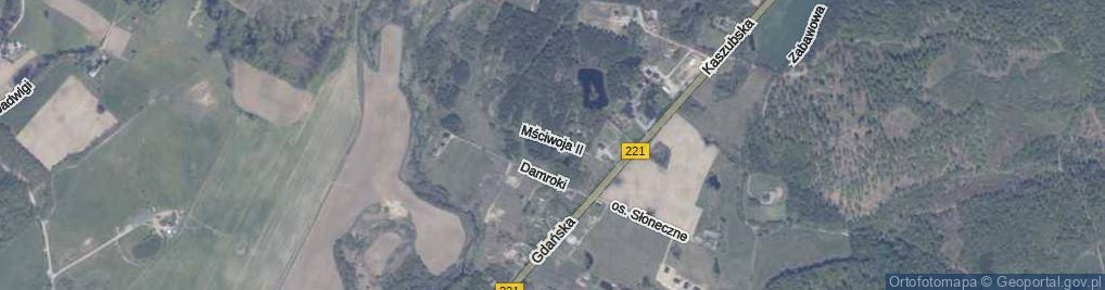 Zdjęcie satelitarne Mściwoja II ul.