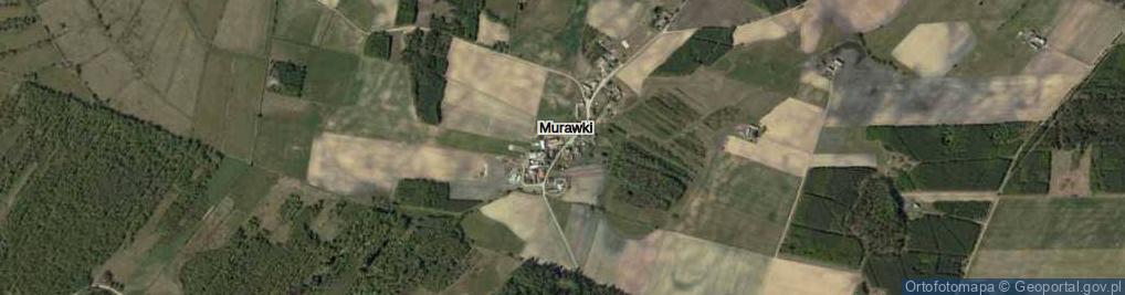 Zdjęcie satelitarne Murawki ul.
