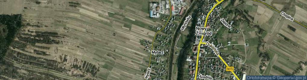 Zdjęcie satelitarne Mytarz ul.