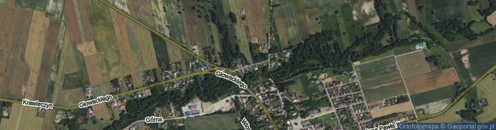 Zdjęcie satelitarne Nadrzeczna ul.