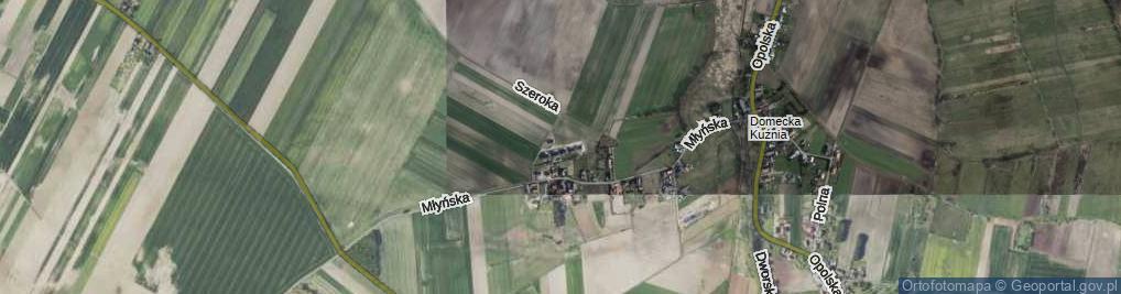 Zdjęcie satelitarne Na Porembie ul.