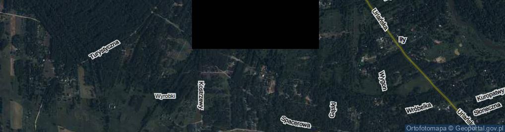 Zdjęcie satelitarne Na Ameryce ul.