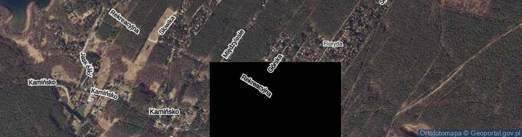 Zdjęcie satelitarne Na Połoninie ul.
