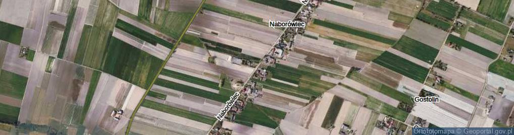 Zdjęcie satelitarne Naborówiec ul.