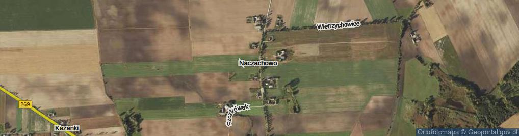 Zdjęcie satelitarne Naczachowo ul.