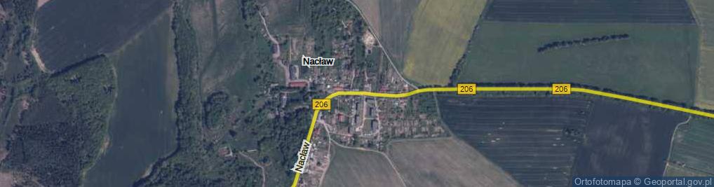 Zdjęcie satelitarne Nacław ul.