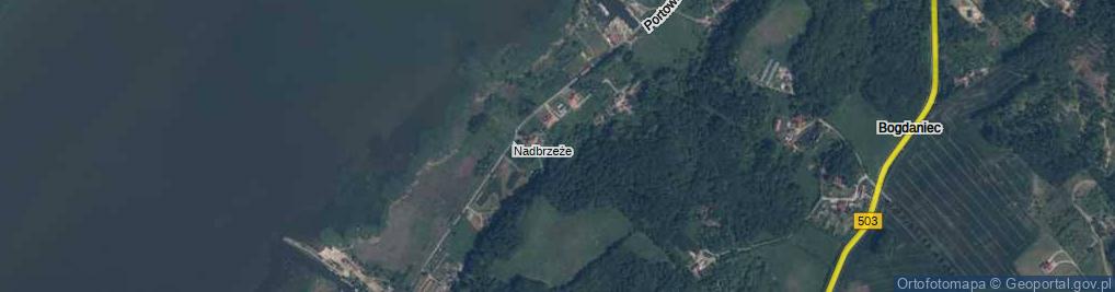 Zdjęcie satelitarne Nadbrzeże ul.