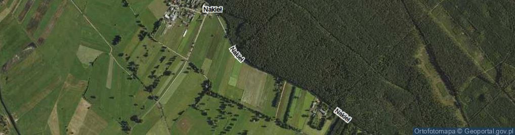 Zdjęcie satelitarne Nakieł ul.