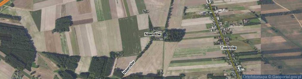 Zdjęcie satelitarne Nawrotów ul.