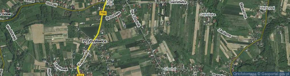 Zdjęcie satelitarne Na Chochół ul.
