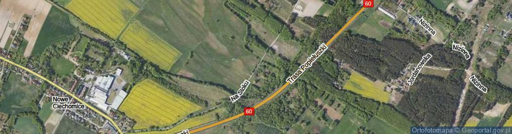 Zdjęcie satelitarne Na Stoku ul.