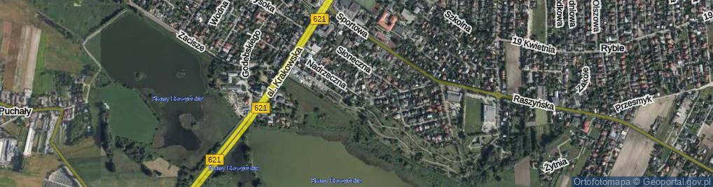 Zdjęcie satelitarne Nadrzeczna ul.