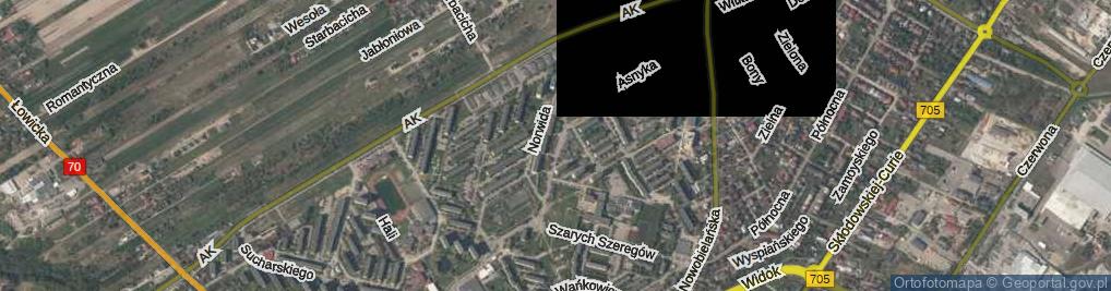 Zdjęcie satelitarne Narbuta-Łuczyńskiego Aleksandra, gen. ul.