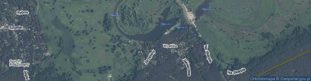 Zdjęcie satelitarne Nadbużańska ul.
