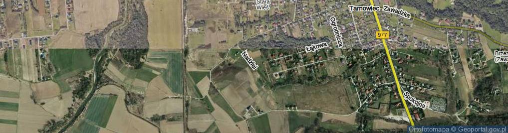 Zdjęcie satelitarne Nadziei ul.