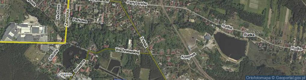 Zdjęcie satelitarne Nadrzeczna ul.