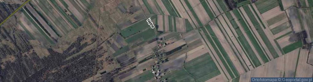 Zdjęcie satelitarne Nętne ul.