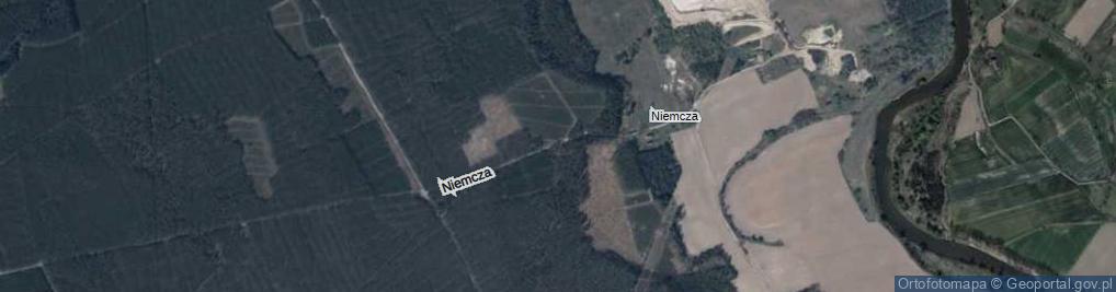 Zdjęcie satelitarne Niemcza ul.