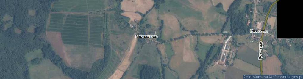 Zdjęcie satelitarne Nieznachowo ul.