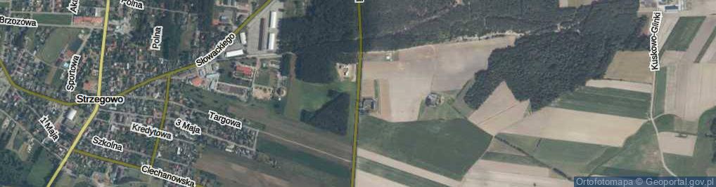 Zdjęcie satelitarne Niepodległości ul.