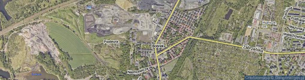 Zdjęcie satelitarne Noskowskiego Zygmunta ul.