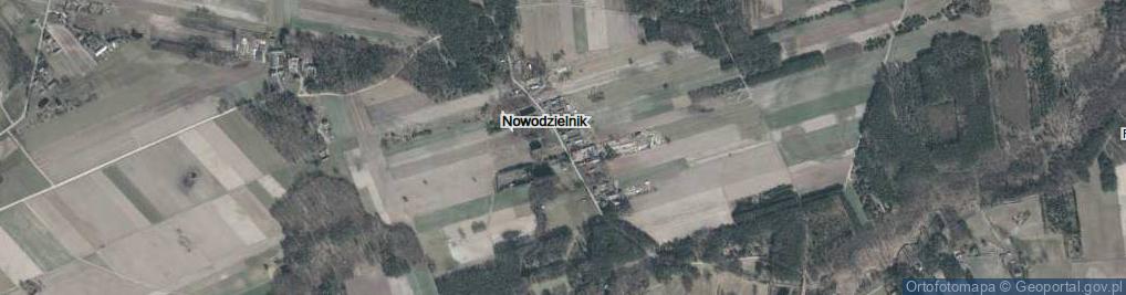 Zdjęcie satelitarne Nowodzielnik ul.