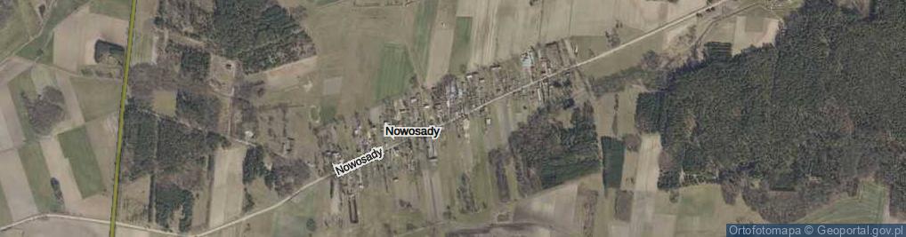 Zdjęcie satelitarne Nowosady ul.