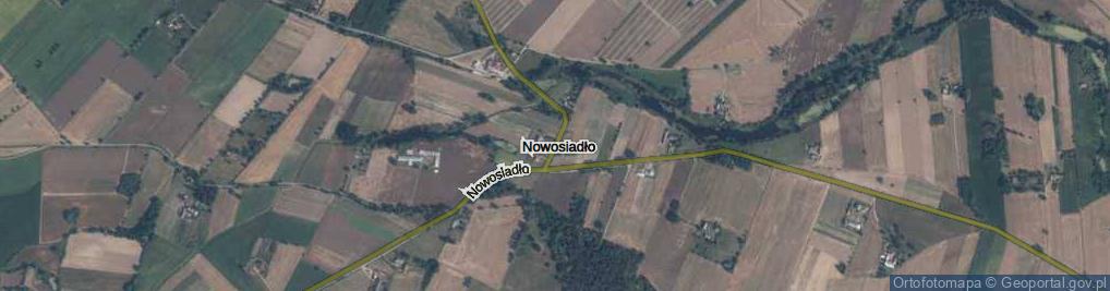 Zdjęcie satelitarne Nowosiadło ul.