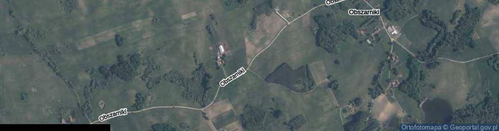Zdjęcie satelitarne Obszarniki ul.