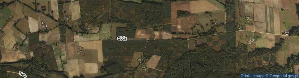 Zdjęcie satelitarne Obóz ul.