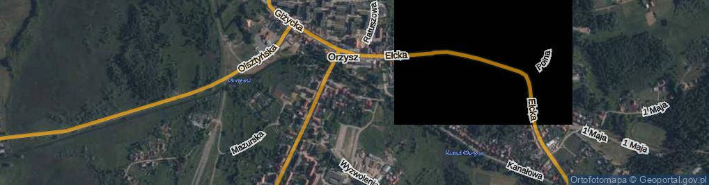 Zdjęcie satelitarne Cierniaka ul.