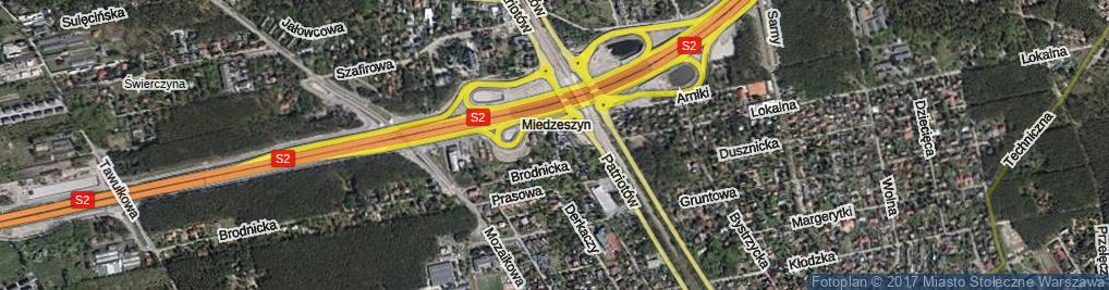 Zdjęcie satelitarne Opacka ul.